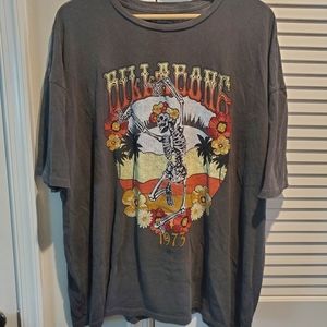 Billabong Dancing Skeleton tee sz XL